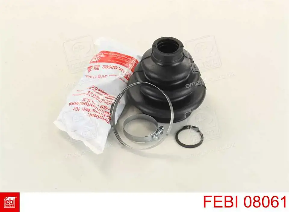 Osłona przegubu półosi tylnej zewnętrzna Febi 08061 cena, od 19,12 USD