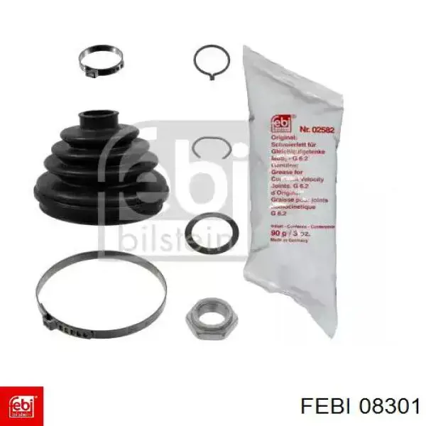 Osłona przegubu homokinetycznego półosi przedniej zewnętrzna Febi 08301 cena, od 12,25 USD