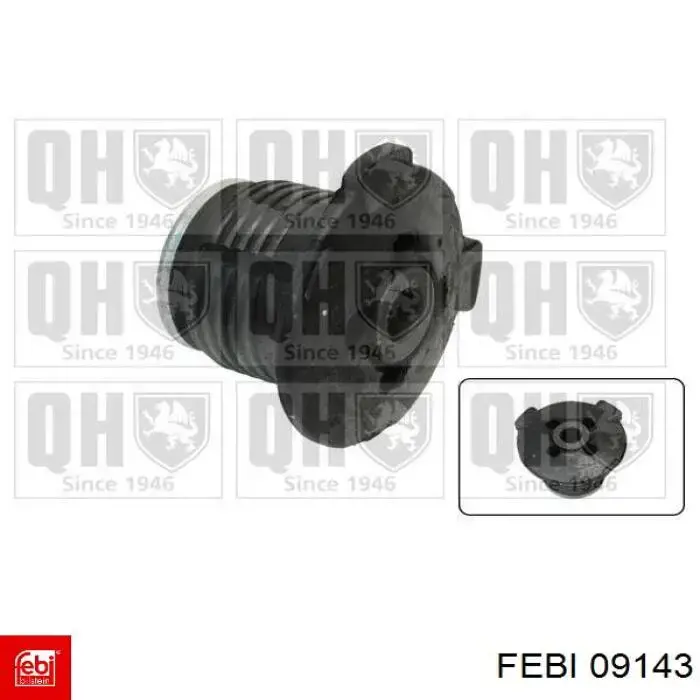 Do koszyka 09143 Febi Silentblock tylnej belki
