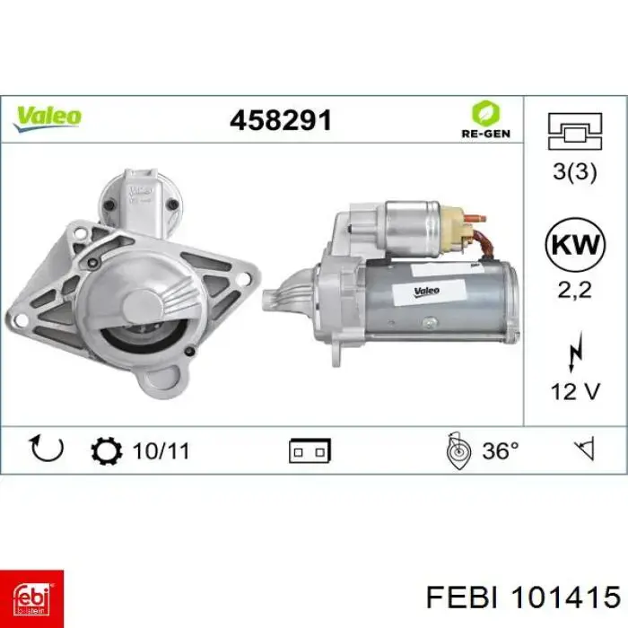 Do koszyka 101415 Febi Filtr kabiny