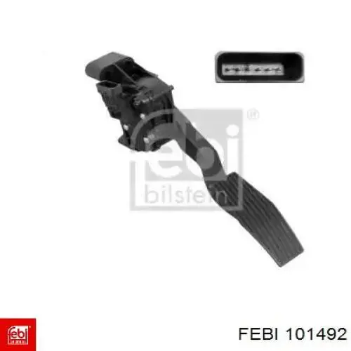 Pedał przyspieszenia (gazu) Febi 101492 cena, od 59,59 USD