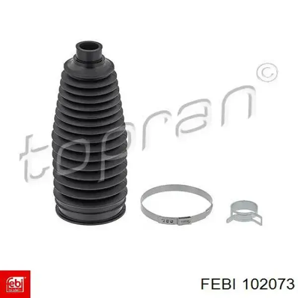 Do koszyka 102073 Febi Osłona mechanizmu kierowniczego (maglownicy)