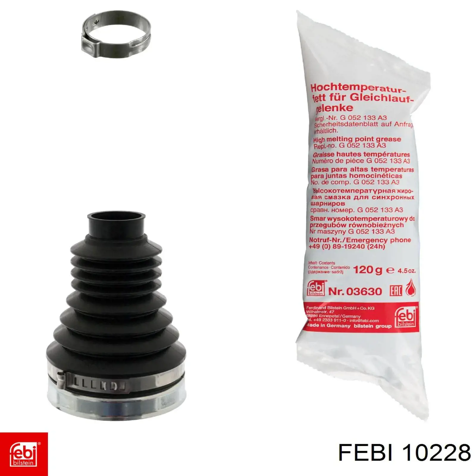 Do koszyka 10228 Febi Silentblock przedniego wahacza dolnego