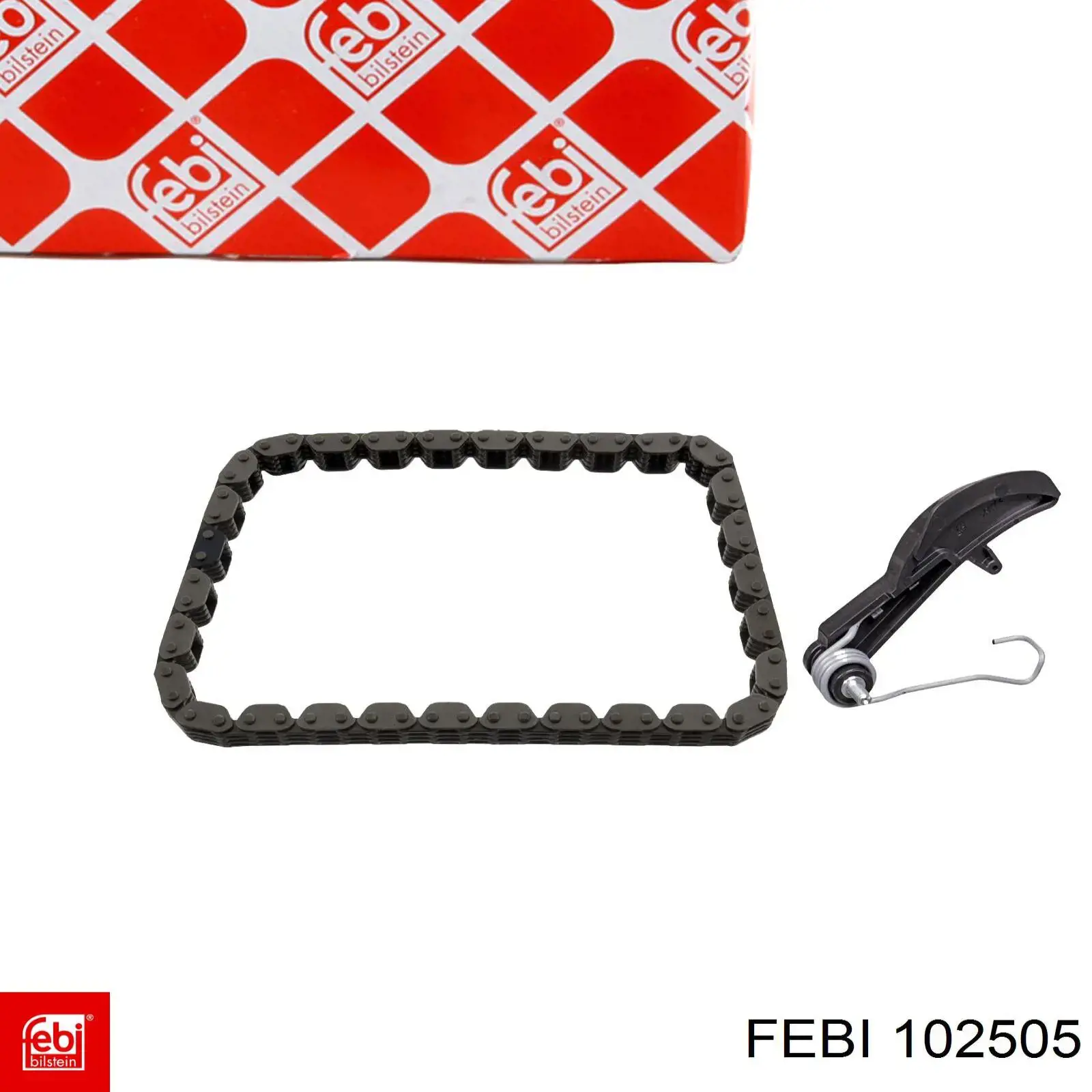 Do koszyka 102505 Febi Łańcuch pompy oleju, zestaw