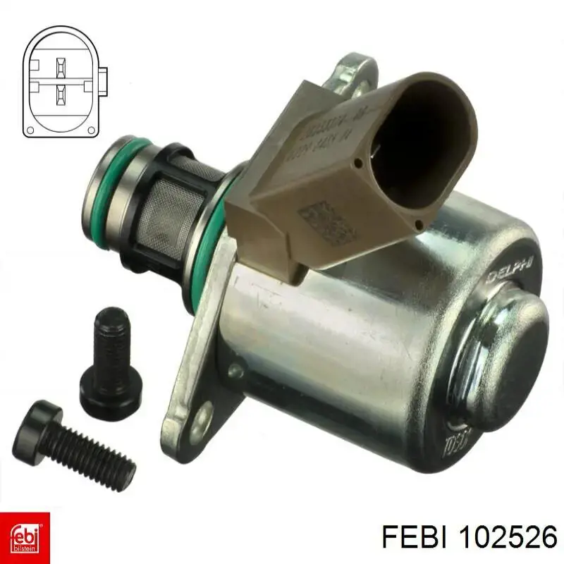 Zawór regulacji ciśnienia (zawór redukcyjny pompy wtryskowej) System Common-Rail Hyundai/Kia 331152A700