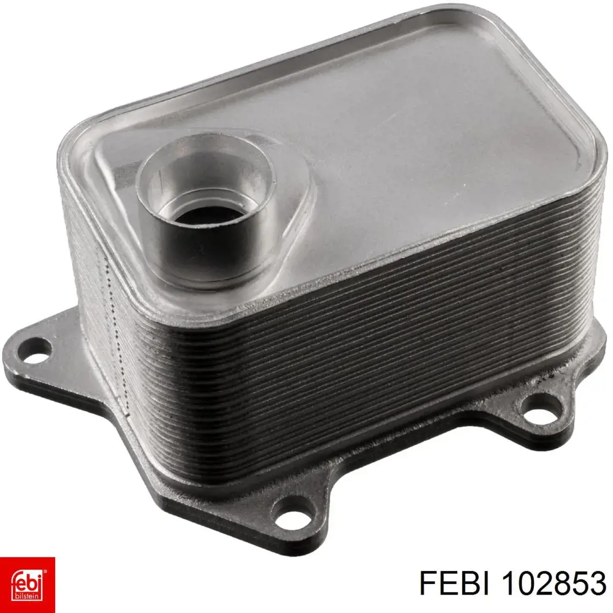 Chłodnica oleju, pod filtrem Febi 102853 cena, od 36,88 USD