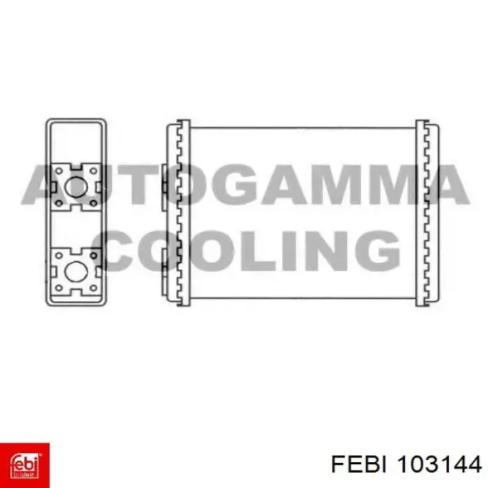 Poduszka (podpora) silnika tylna (silentblock) Febi 103144 cena, od 24,10 USD