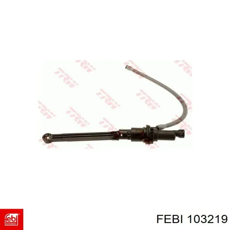Do koszyka 103219 Febi Cylinder sprzęgła główny