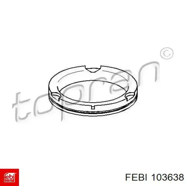 Koło pasowe wału korbowego Febi 103638 cena, od 83,43 USD
