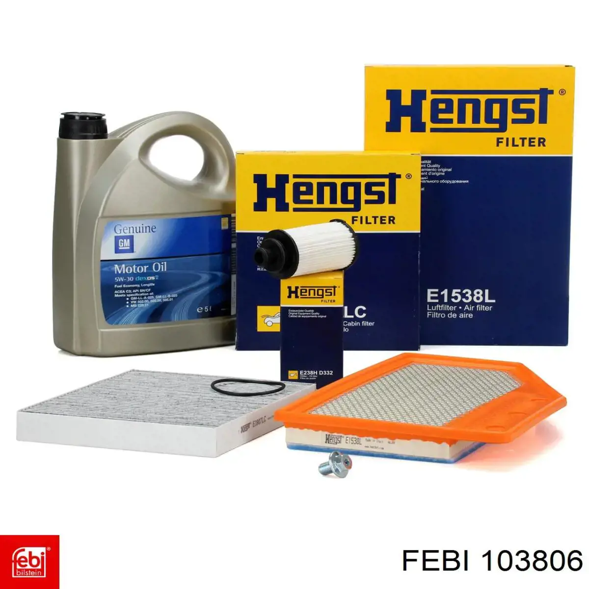 Filtr powietrza Febi 103806 cena, od 16,02 USD