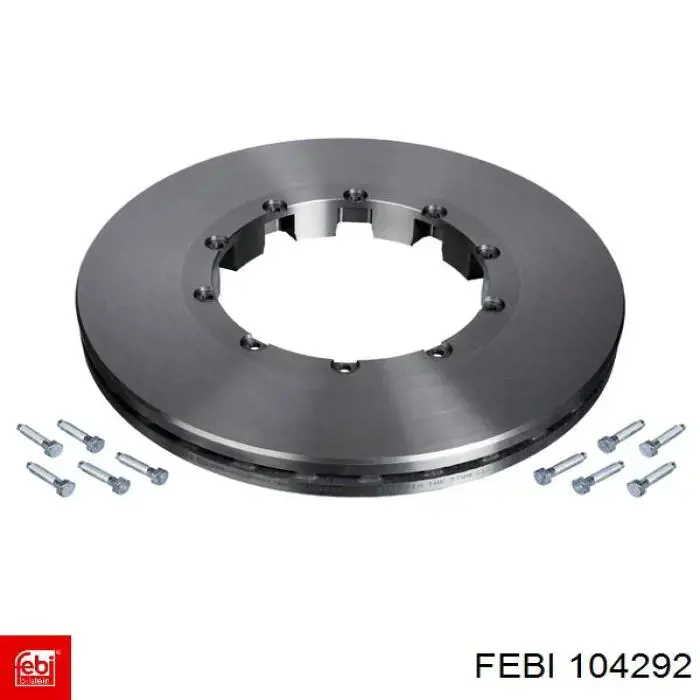 Tarcza hamulcowa przednia Febi 104292 cena, od 209,19 USD
