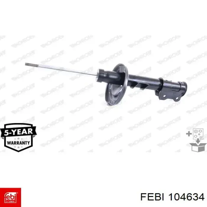 Poduszka amortyzatora przedniego Febi 104634 cena, od 59,79 USD
