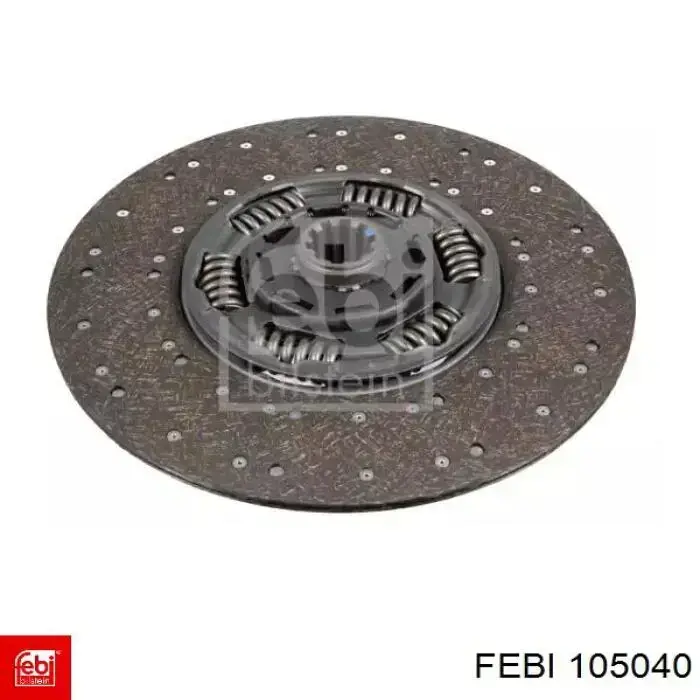 Tarcza sprzęgła Febi 105040 cena, od 257,46 USD