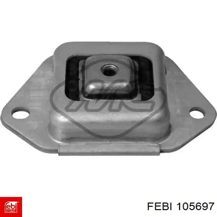 Do koszyka 105697 Febi Silentblock tylnej belki