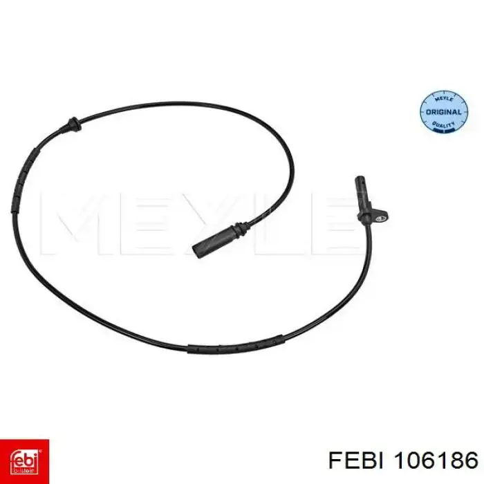 106186 Febi Czujnik ABS tylny