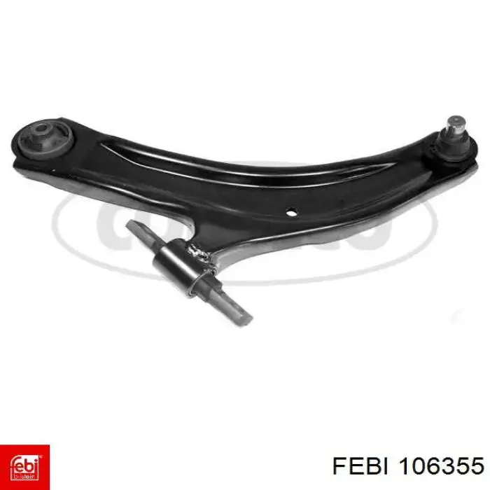 Silentblock przedniego wahacza dolnego Febi 106355 cena, od 10,50 USD