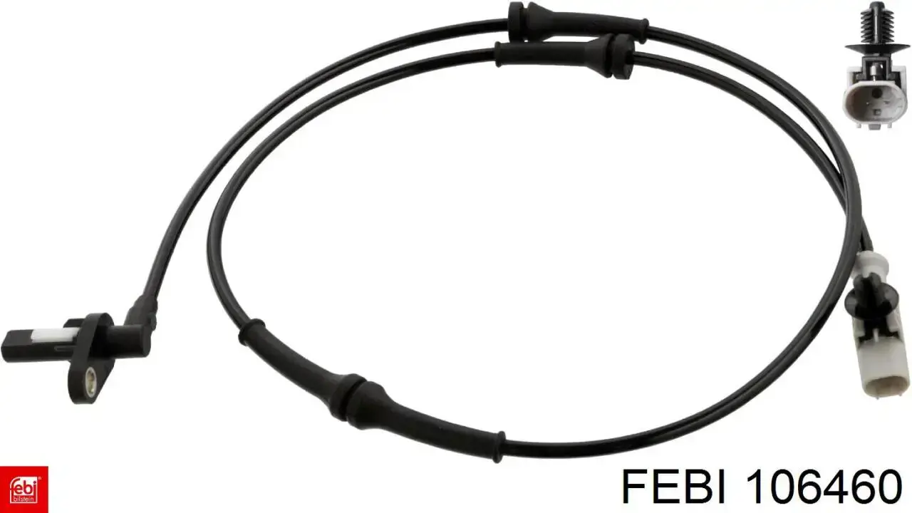 106460 Febi czujnik abs przedni