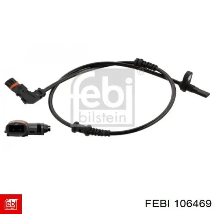 Czujnik ABS przedni Mercedes 1695400417 cena, od 27,24 USD
