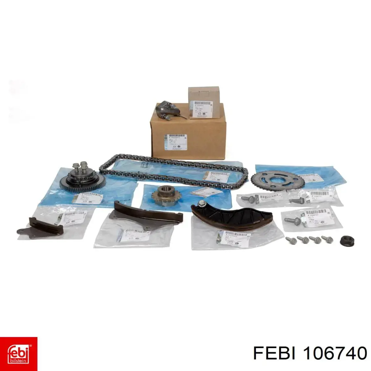 Łańcuch rozrządu, zestaw Febi 106740 cena, od 191,91 USD