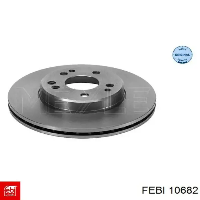 Tarcza hamulcowa przednia Febi 10682 cena, od 61,50 USD