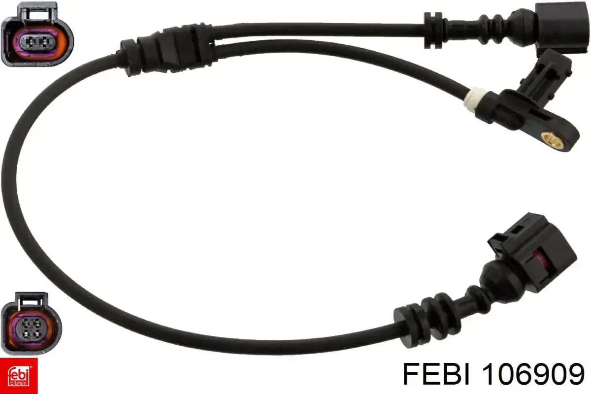 Do koszyka 106909 Febi Czujnik ABS przedni