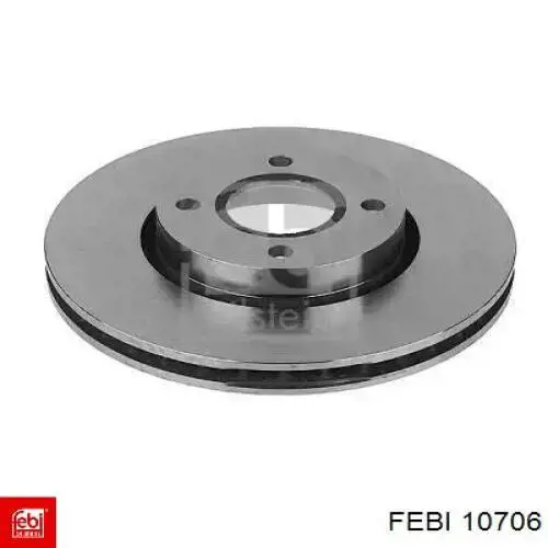 Tarcza hamulcowa przednia Febi 10706 cena, od 50,40 USD