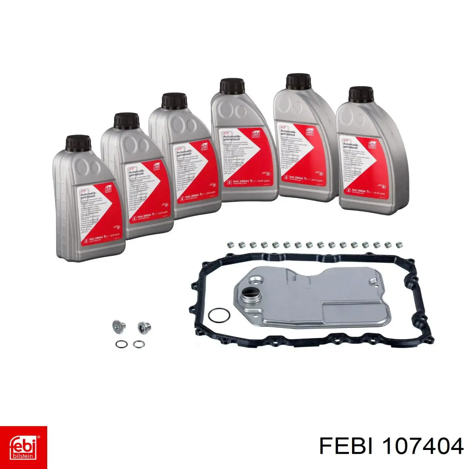Filtr automatycznej skrzyni biegów Febi 107404 cena, od 24,28 USD