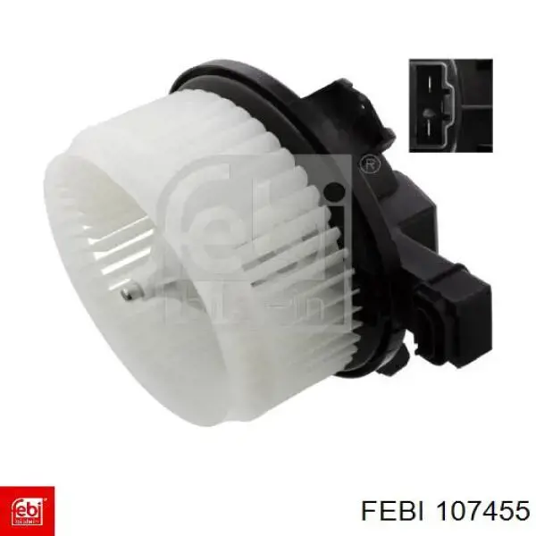 Silniczek wentylatora nagrzewnicy (ogrzewacza wnętrza) Febi 107455 cena, od 73,20 USD
