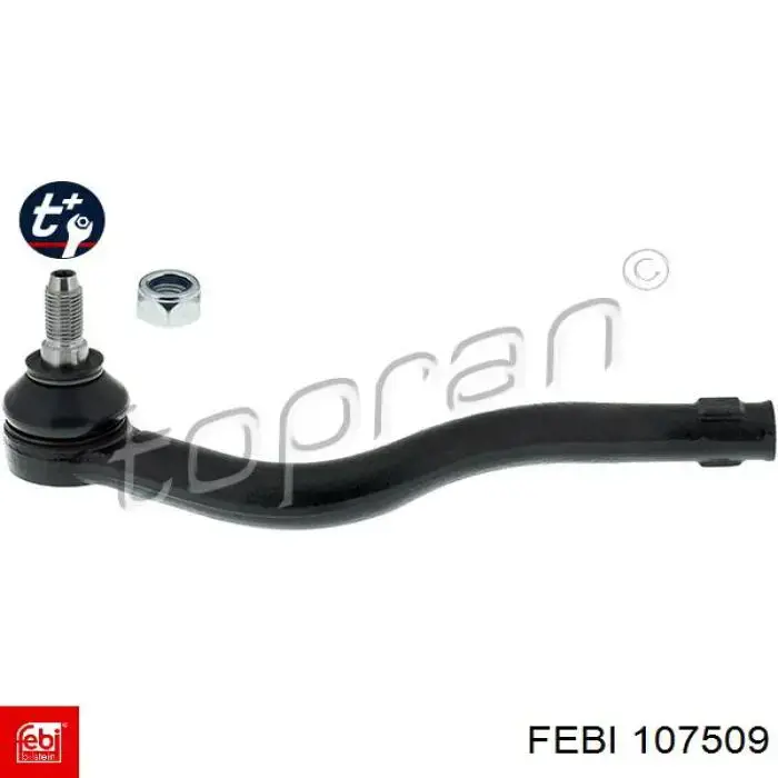 Tarcza hamulcowa przednia Febi 107509 cena, od 77,32 USD