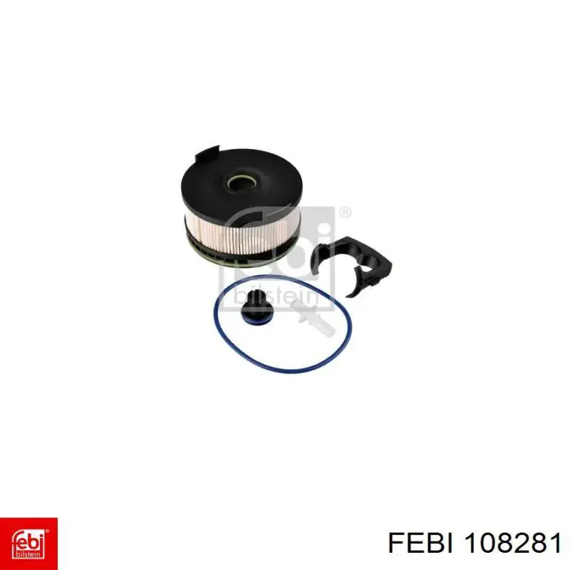 Do koszyka FE0808 Bremsi Filtr paliwa