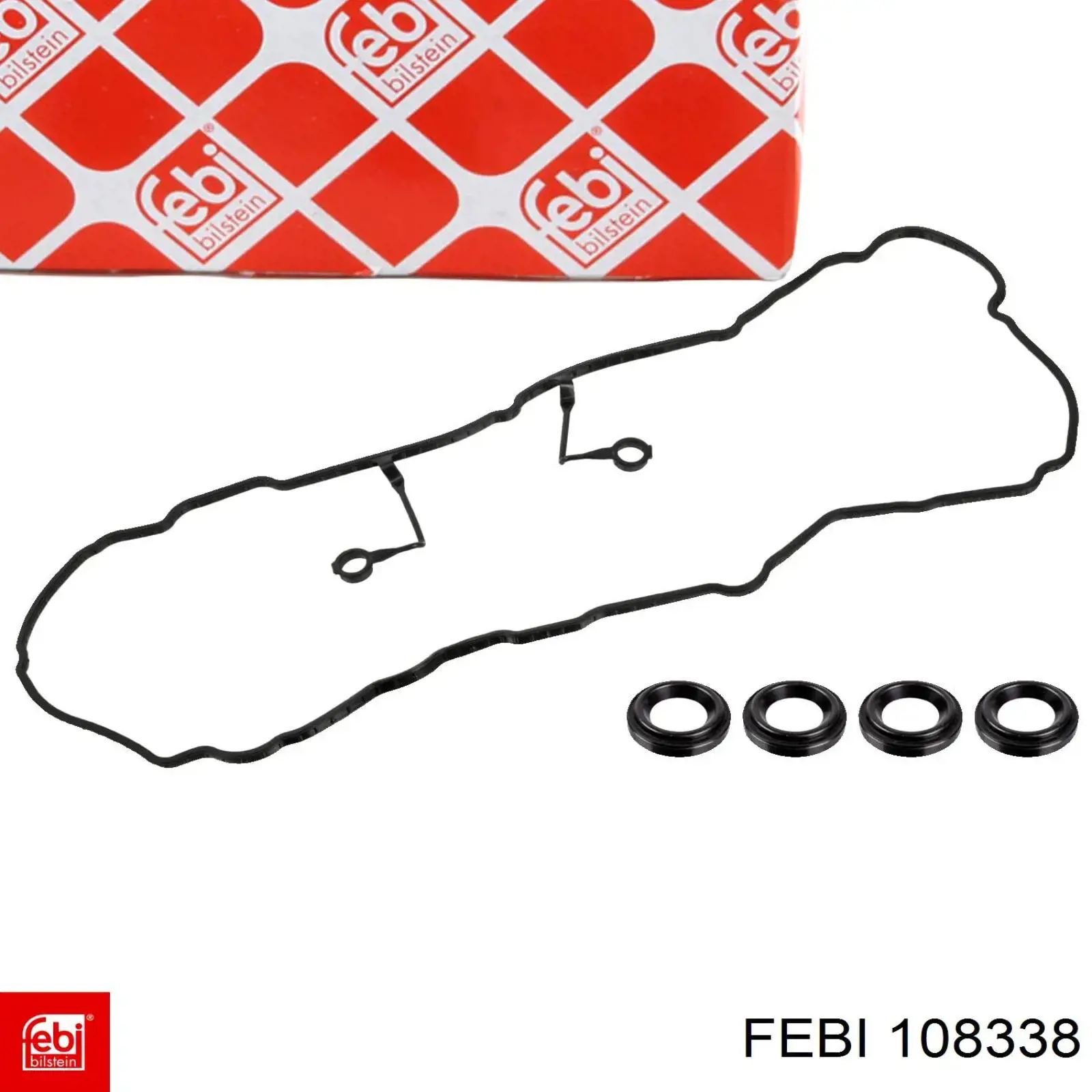 108338 Febi Uszczelka pokrywy zaworowej silnika, zestaw