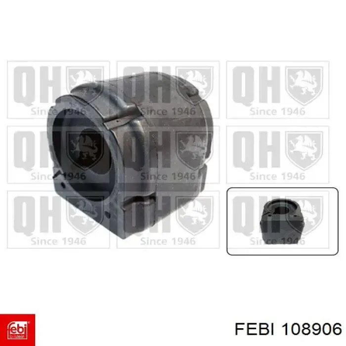 Tuleja stabilizatora przedniego Febi 108906 cena, od 7,03 USD