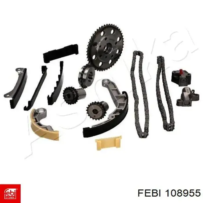 Łańcuch rozrządu, zestaw Febi 108955 cena, od 355,50 USD