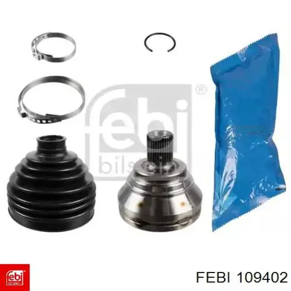 Przegub homokinetyczny przedni zewnętrzny Febi 109402 cena, od 48,14 USD