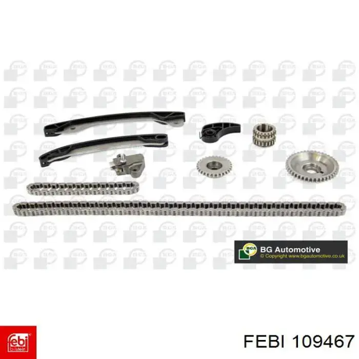 Łańcuch rozrządu, zestaw Febi 109467 cena, od 203,91 USD