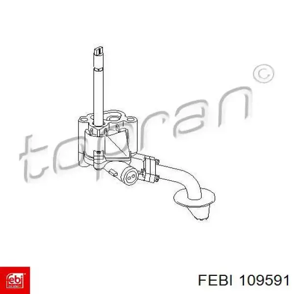 Zawór (siłownik) napędu klap kolektora ssącego górny Febi 109591 cena, od 132,04 USD