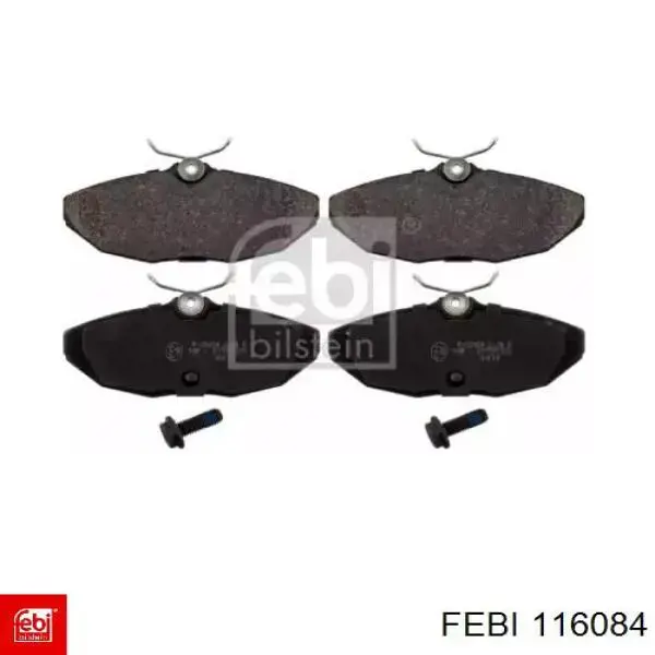 Okładziny (klocki) do hamulców tarczowych tylne Febi 116084 cena, od 30,52 USD