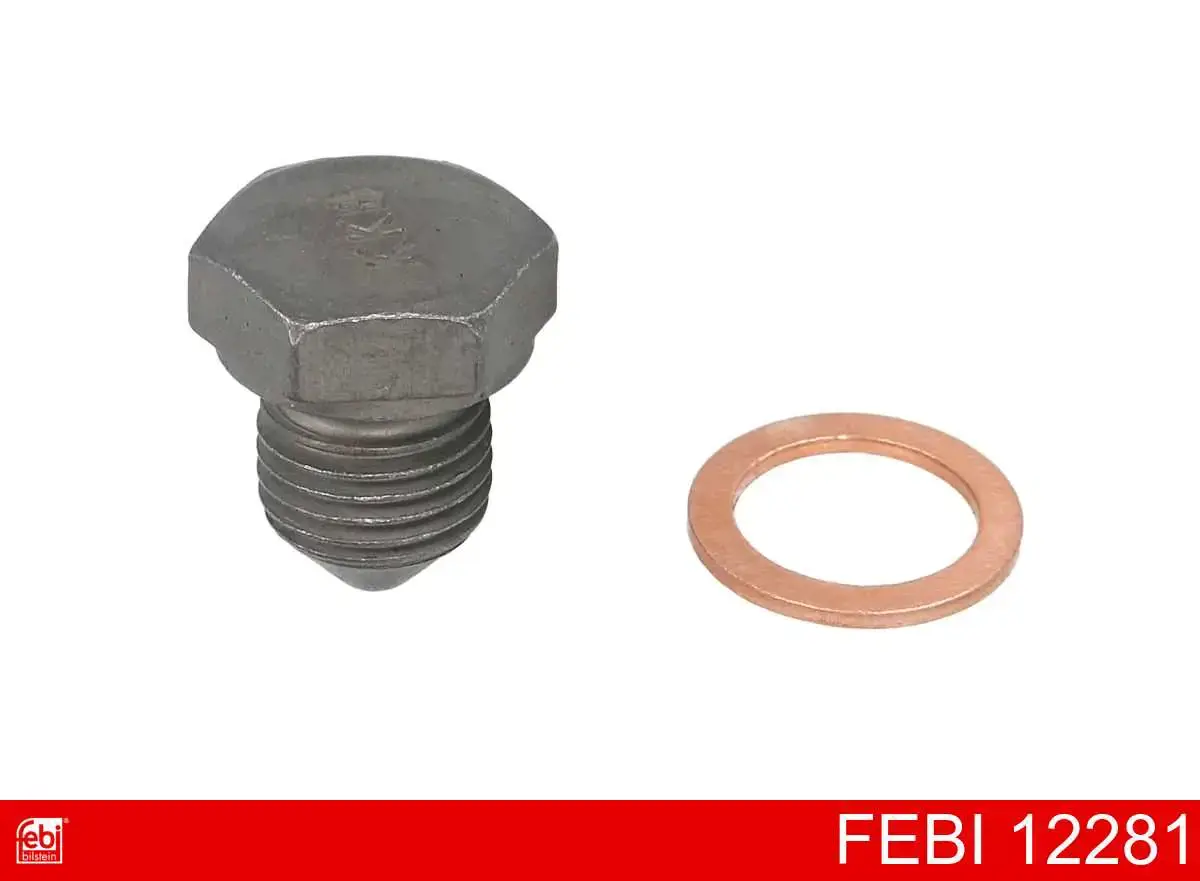 Do koszyka 12281 Febi Korek miski olejowej silnika