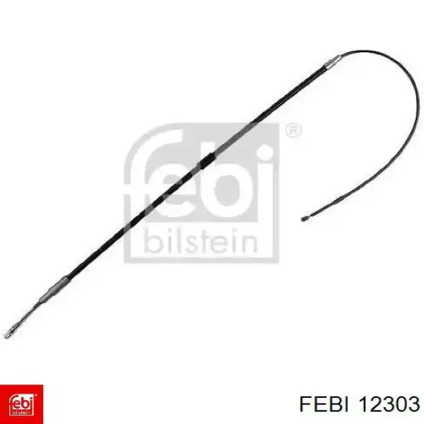 Linka hamulca ręcznego tylna prawa/lewa Febi 12303 cena, od 16,80 USD