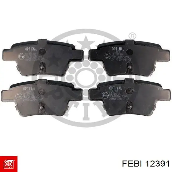 Do koszyka 12391 Febi Wentylator elektryczny układu chłodzenia kompletny (silnik+wirnik)
