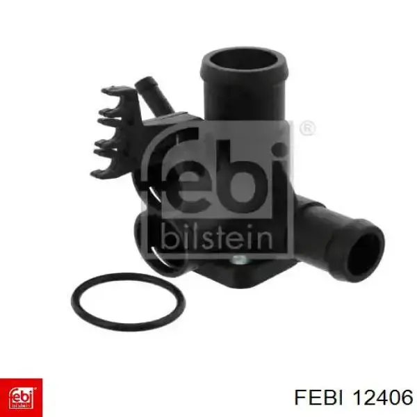 Kołnierz układu chłodzenia (trójnik) Febi 12406 cena, od 6,64 USD