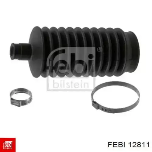 Do koszyka 12811 Febi Osłona mechanizmu kierowniczego (maglownicy) lewa