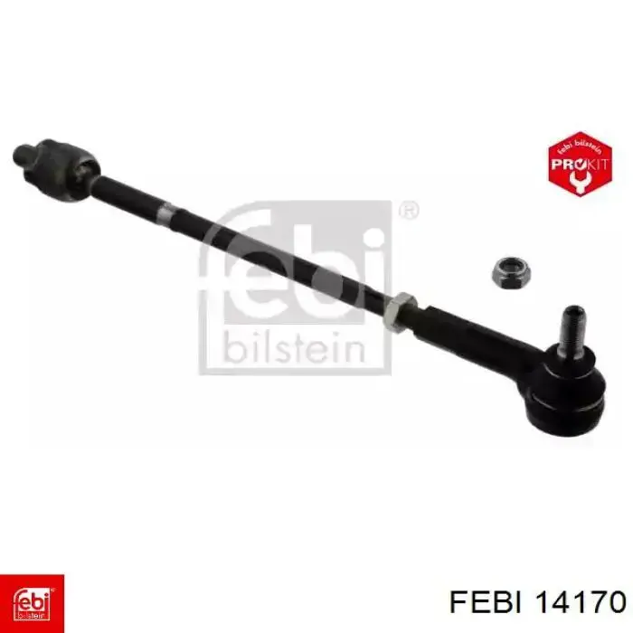 Drążek kierowniczy lewy, kompletny Febi 14170 cena, od 16,08 USD