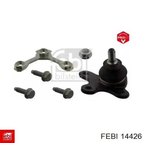 Sworzeń wahacza dolny prawy Febi 14426 cena, od 14,16 USD