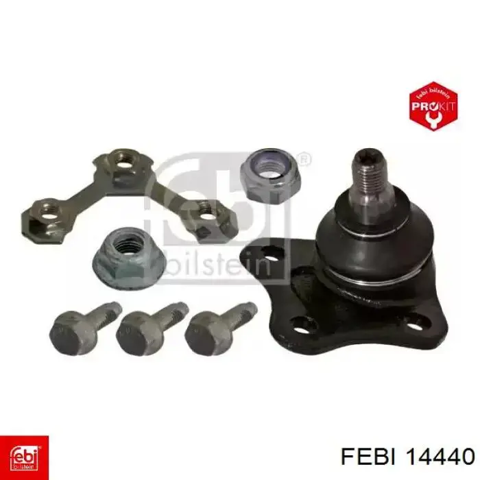 Sworzeń wahacza dolny lewy Febi 14440 cena, od 15,09 USD