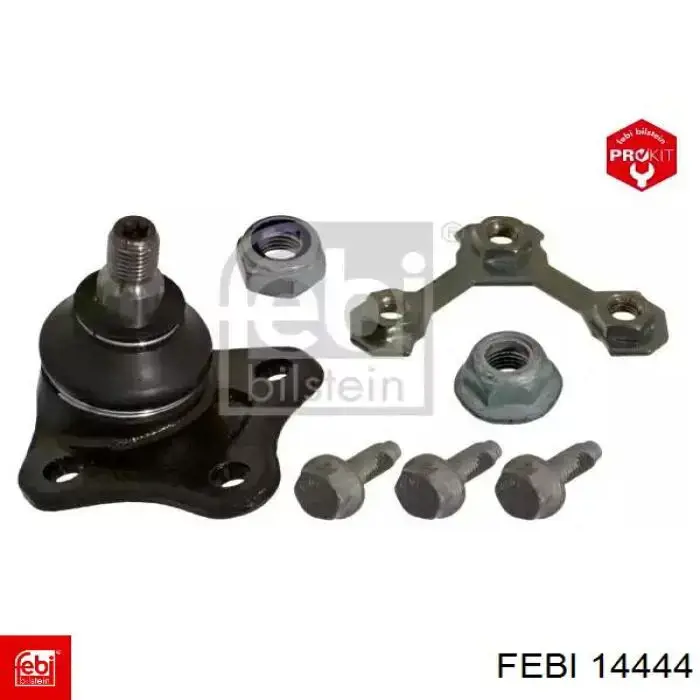 Sworzeń wahacza dolny prawy Febi 14444 cena, od 14,74 USD