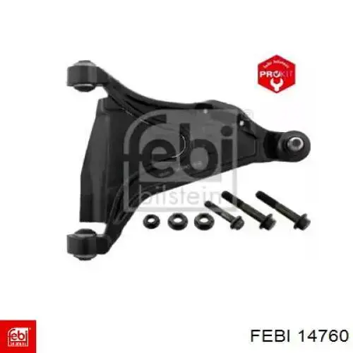 Wahacz zawieszenia przedniego dolny prawy Febi 14760 cena, od 68,71 USD