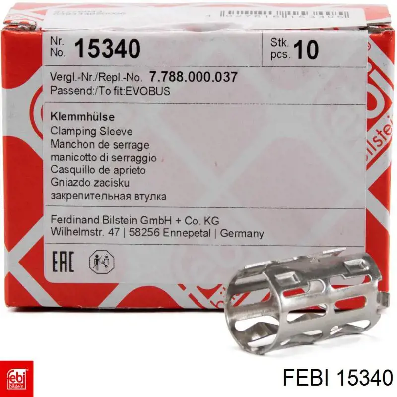 Do koszyka 15340 Febi Uchwyt czujnika ABS