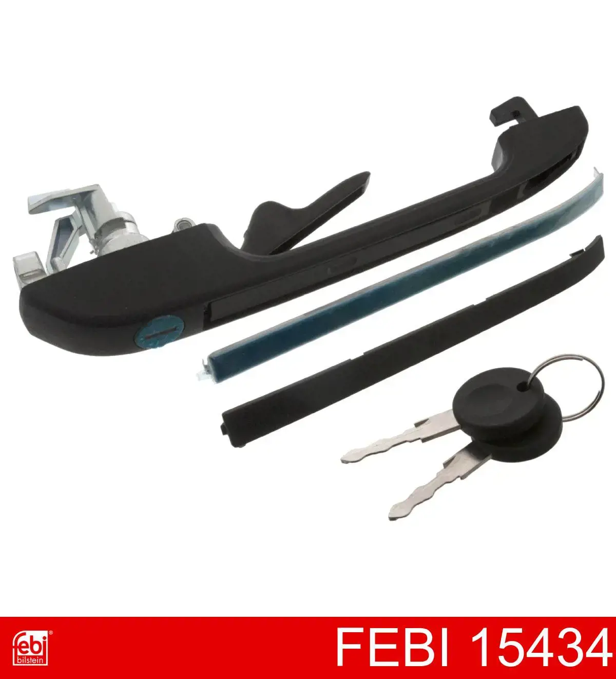 Klamka drzwi przednich zewnętrzna prawa Febi 15434 cena, od 13,11 USD