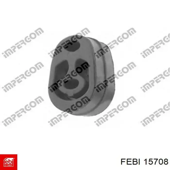 Do koszyka 15708 Febi Poduszka mocowania tłumika